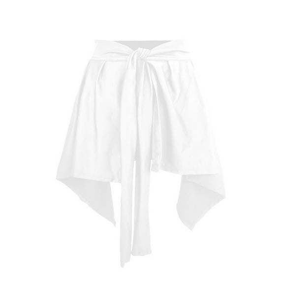 Skirts for Women Trendy Fashion Solid Color Strappy Skirt with A Hip Covering Scarf Yoga Dance Skirt Summer Women's Skirts on Clearance