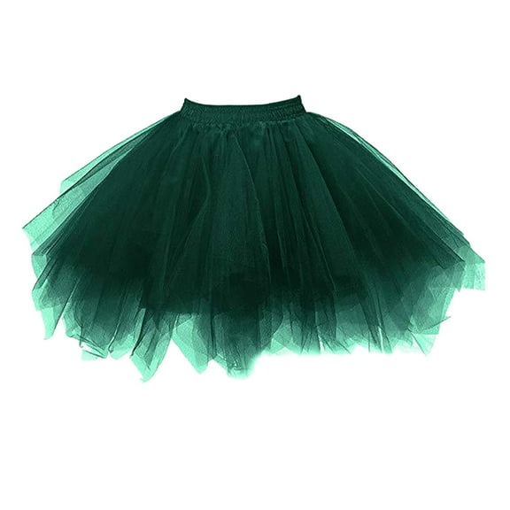Skirts for Women Tutu Princess Puffy Irregular Skirt Halloween Support Rock Festival Womens Clothes GN3 M