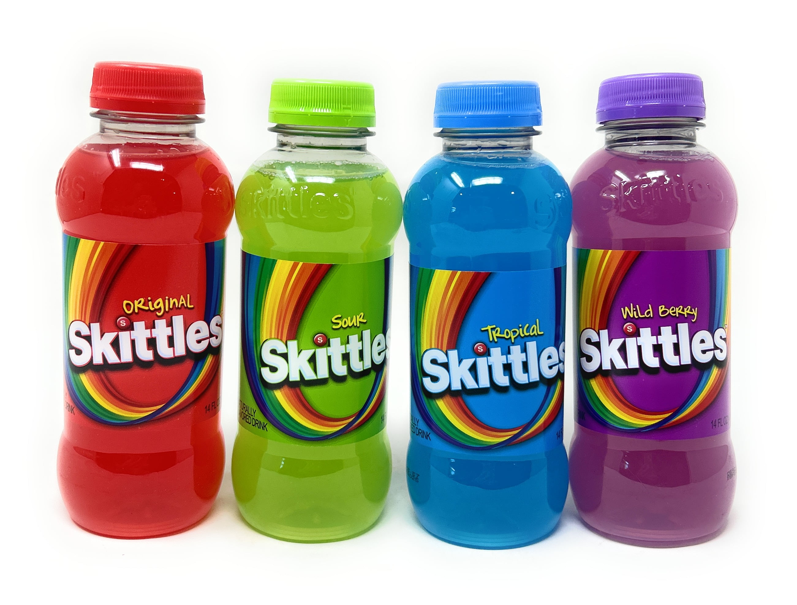 Skittles Flavored Drink Variety Box Four Pack Original, Sour
