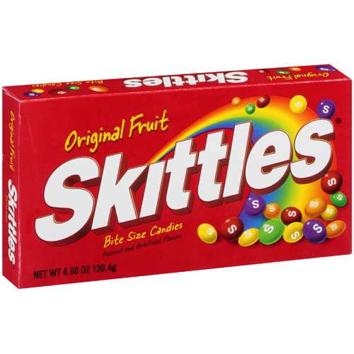 Skittles Bite Size Original Fruit Candy, 4.6 Oz.