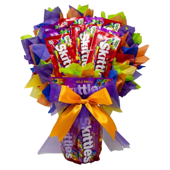 Skittles Candy Bouquet