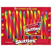 Skittles Candy Canes