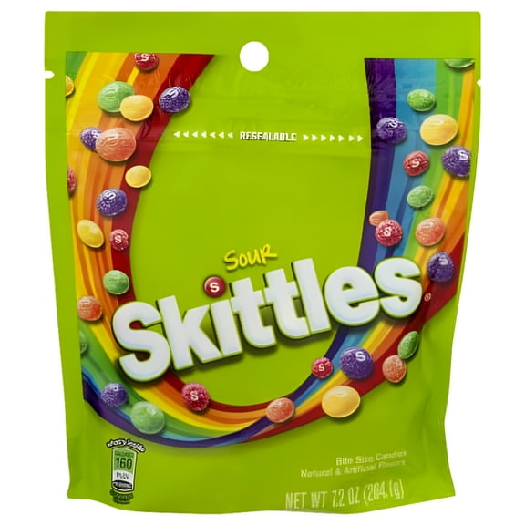 Skittles Candy Sour (Pack of 2)