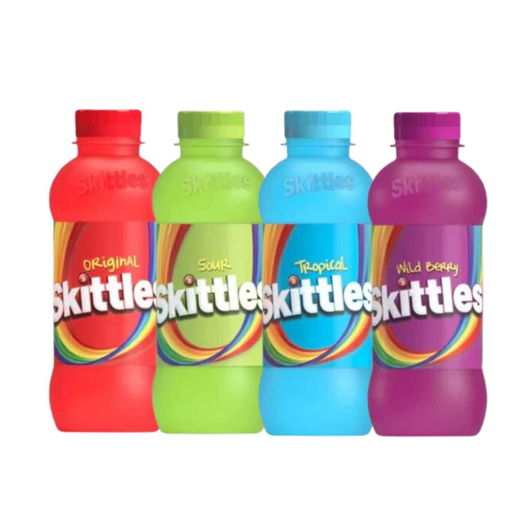 Skittles Flavored Drink Variety Box Four Pack Original, Sour