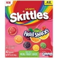 thumbnail image 1 of Skittles Fruit Snacks, Original, 0.8 Ounce (Pack of 42), 1 of 2