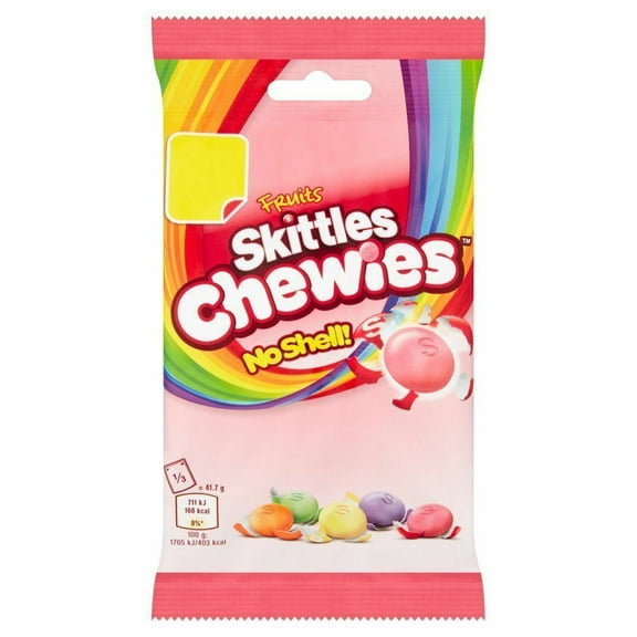 Skittles Fruits Chewies Bag 125g (Pack of 1)