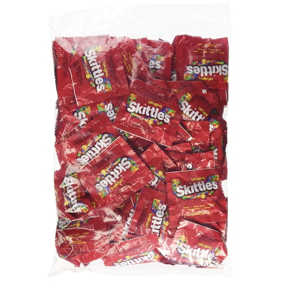 skittles fun size approximately 70 packets 2.5 pounds