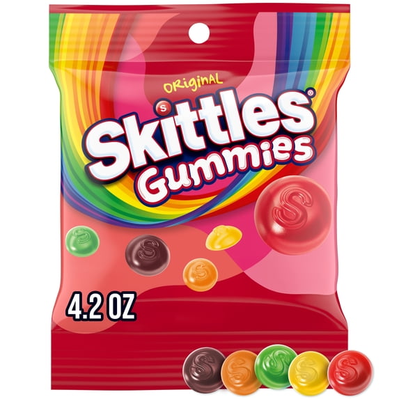 Skittles Gummies Original Gummy Candy - 4.2 oz Bag