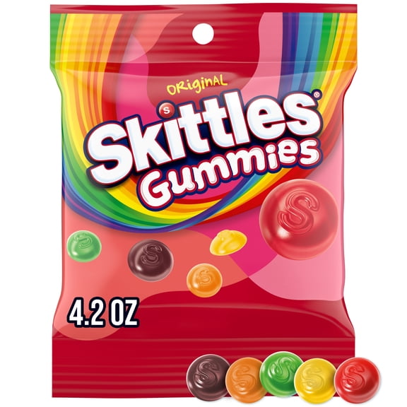 Skittles Gummies Original Gummy Candy - 4.2 oz Bag
