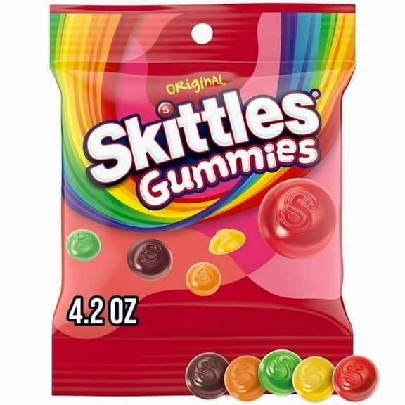Skittles Gummies Original Gummy Candy - 4.2 oz Bag
