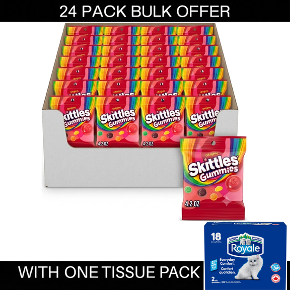 Skittles Gummies Original Gummy Candy - 4.2 oz