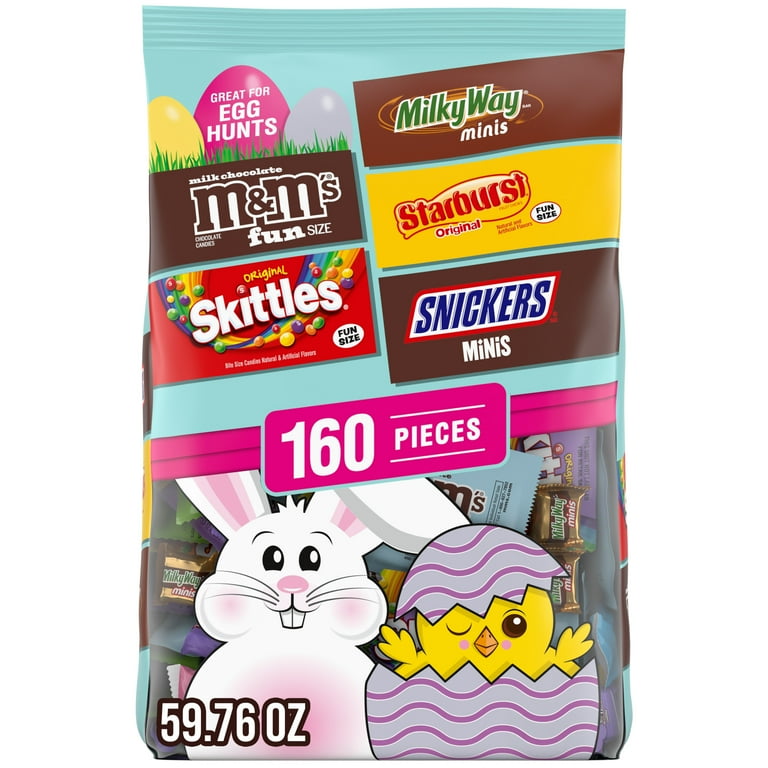Skittles and Starburst Fun Size Variety Pack, 6 lb 8.4 oz Bag, Ships in 1-3 Business Days Skittles and Starburst Fun Size Variety Pack, 6 lb 8.4 oz Bag, Ships in 1-3 Business Days