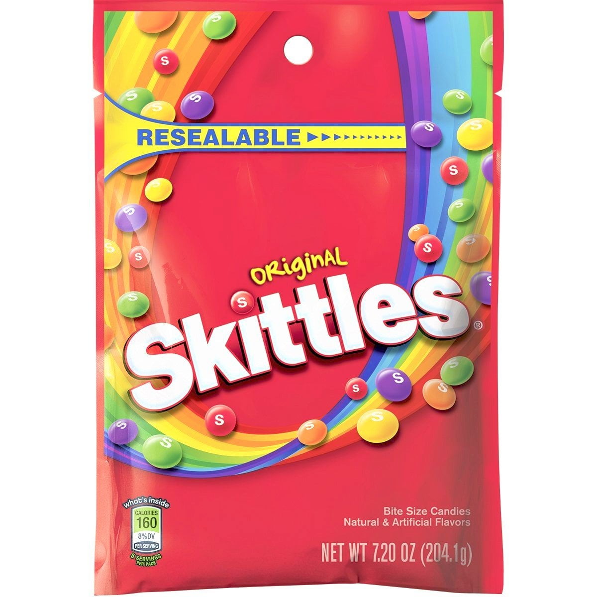 Skittles Flavor Mash-Ups Bag, Wild Berry and Tropical Candy, 9 oz.