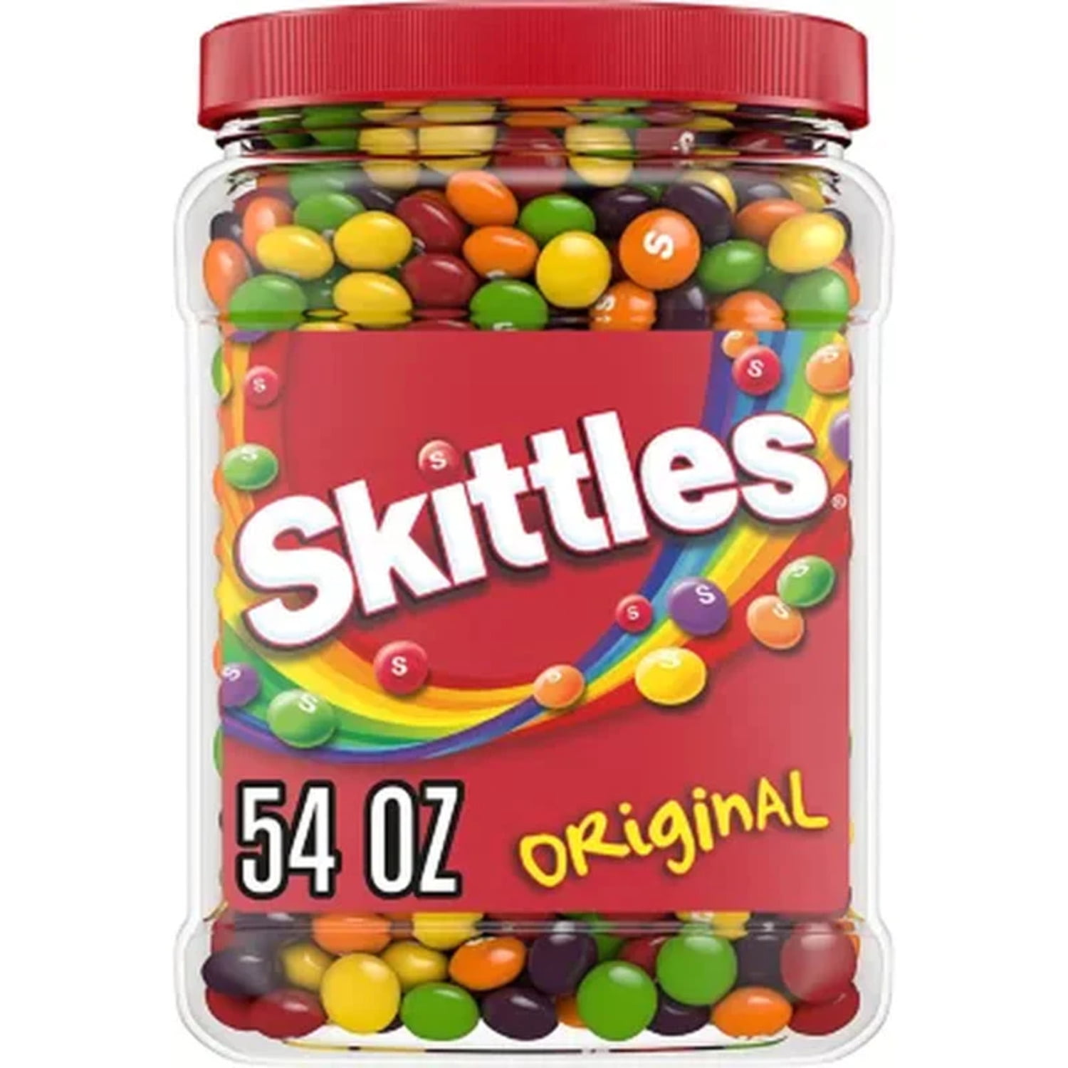 Skittles Original Chewy Candy Bulk Jar (54 Oz.)