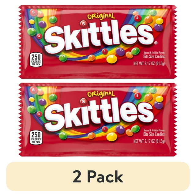 How Many Skittles Are In A 2.17 Oz Bag