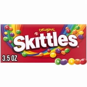 Skittles Original Fruity Chewy Candy Theater Box, 3.5 oz