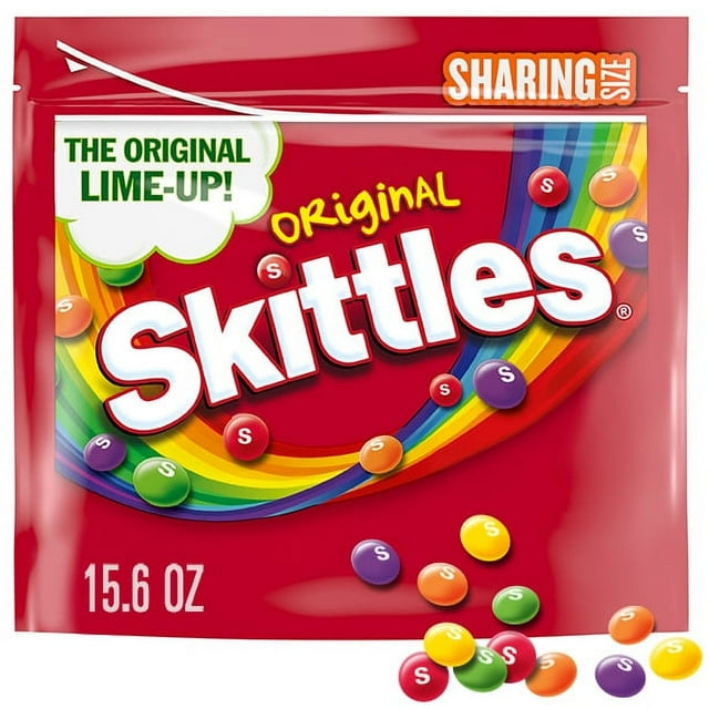 Skittles Original Chewy Easter Candy, Sharing Size – 15.6oz Bag