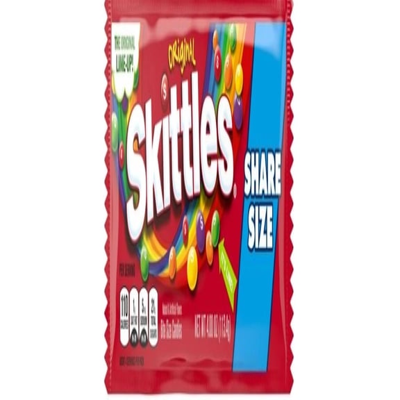 Skittles Original Sharing Size Chewy Candy (Pack of 32)