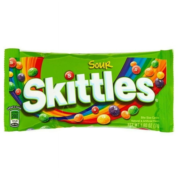 Skittles Sour Candy 24ct 1.80oz Bags