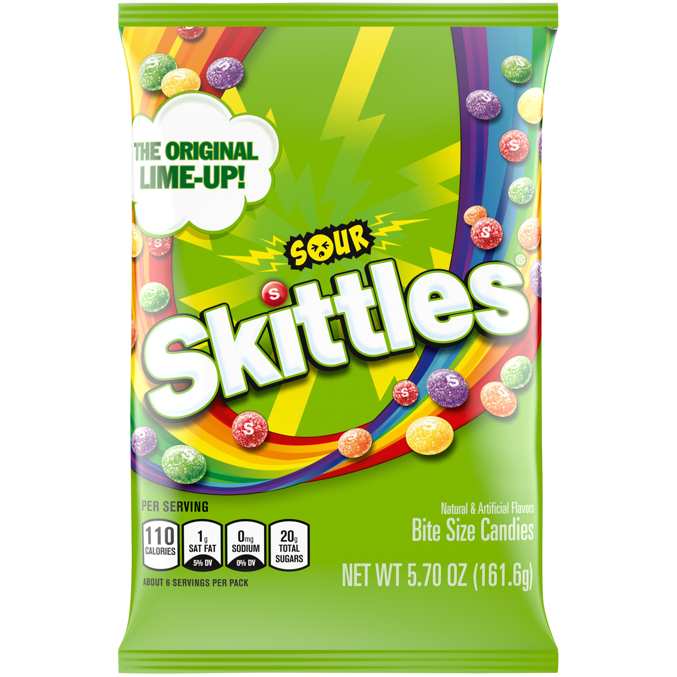 SKITTLES Sour Candy Ideal Snack For Warehouse Breakrooms Walmart 