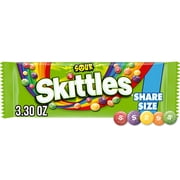 Skittles Sour Candy, Fruit Candies Share Size - 3.3 oz Bag