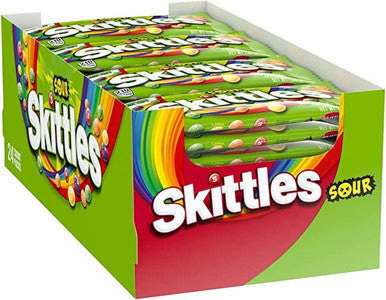 Skittles Sours Chewy Fruit Candy 51g x 24pk