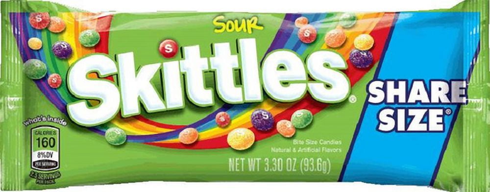 Skittles Sours King Size (Pack of 2)