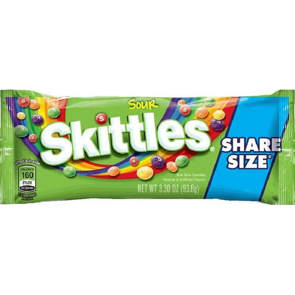 Skittles Sours King Size (Pack of 3)