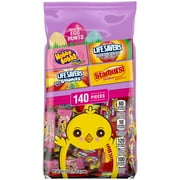 Skittles, Starburst, Life Savers & Hubba Bubba Easter Basket Stuffers - 140 Ct Bag