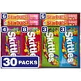 Skittles & Starburst Variety Pack Full Size Chewy Candy Assortment 30 Bars