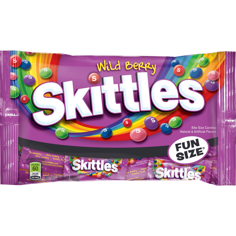 Skittles Bite Size Candies, Original, Fun Size - 10.72 oz