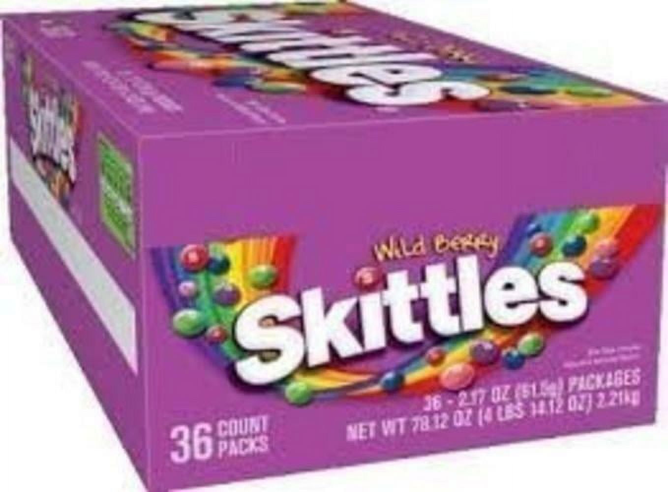 36.berry様 Skittles Wild Berry Single, 36-Count - Walmart.com
