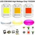 thumbnail image 1 of Skksst 1-10Pack AC220V 20W COB LED Light Chip Warm White 3000K Driver Free High Power Lamp Bead, 1 of 4