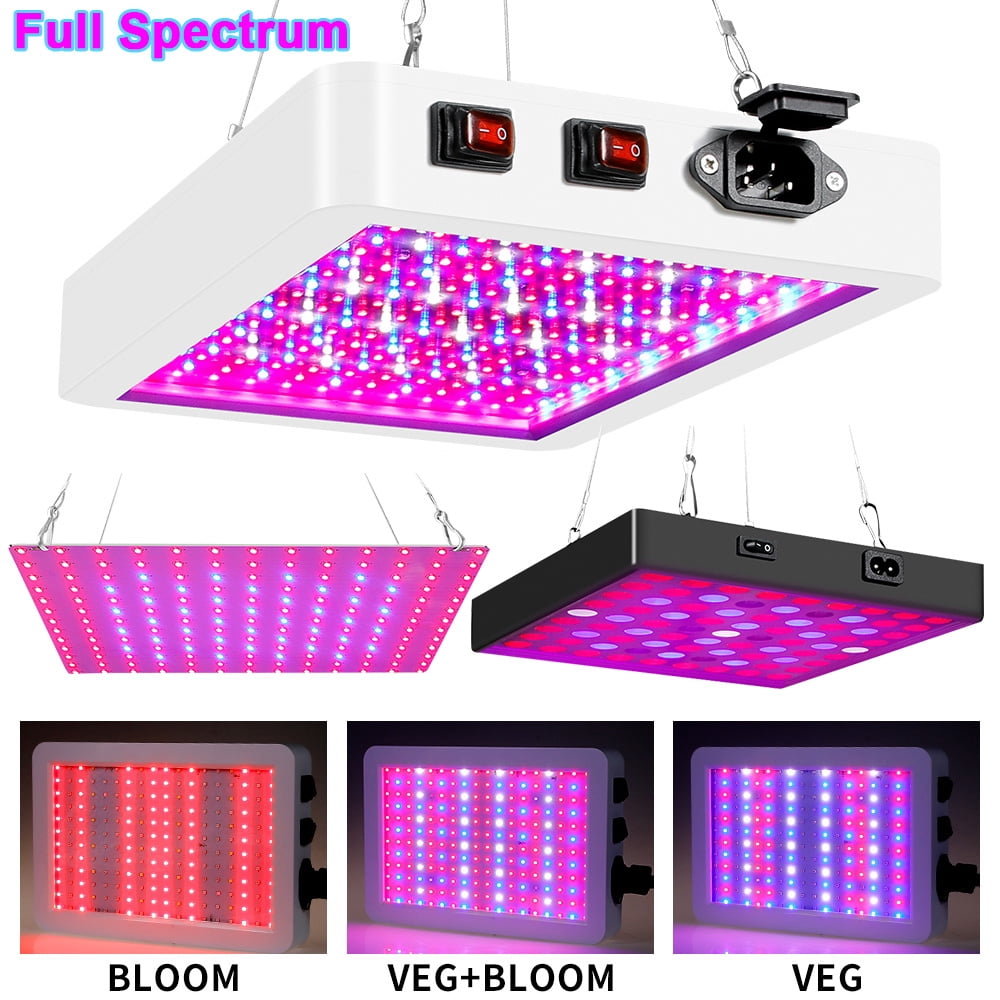 Skksst 81-312 LEDs Grow Light Full Spectrum Red Blue Light Indoor