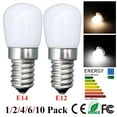 thumbnail image 1 of Skksst E14 E12 LED Light Blub 4Pack Refrigerator Fridge Ceiling Fan Downlights Chandelier Corn Bulb, 1 of 6