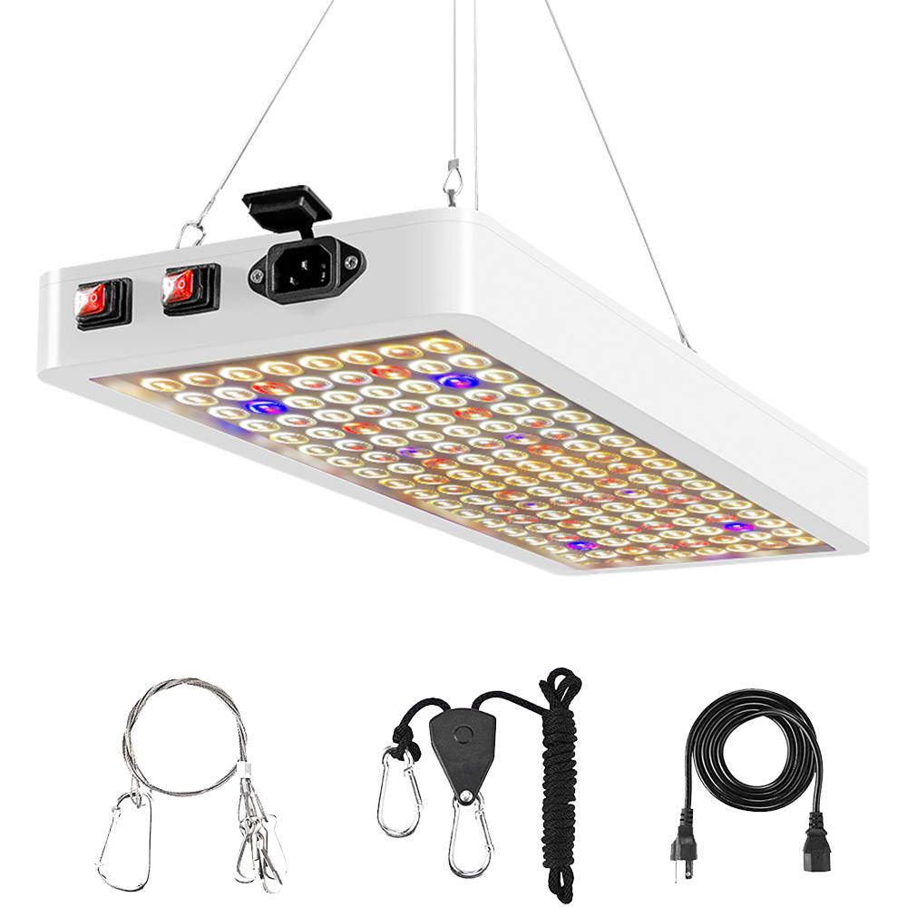 Skksst LED Plant Grow Light Panel Red Blue Full Spectrum Hanging Lamp ...