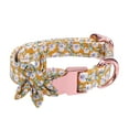 thumbnail image 1 of Skksst Pet Detachable Flower Collar Waterproof Dog Cat Floral Necklace Collars, 1 of 4