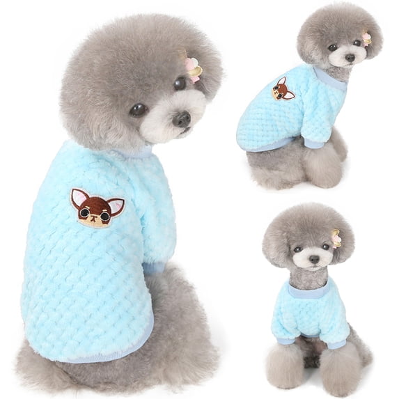 Skksst Pet Knitted Sweater Winter Warm Clothes Dog Cat Apparel Coat for Small, Medium, Large