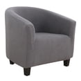thumbnail image 1 of Skksst Stretch Jacquard Tub Chair Cover Slipcover Club Armchair Barrel Sofa Furniture Protector, 1 of 6