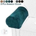 thumbnail image 1 of Skksst Velvet Armrest Slipcover Anti-slip Recliner Sofa Couch Armchair Loveseat Protector Cover, 1 of 7