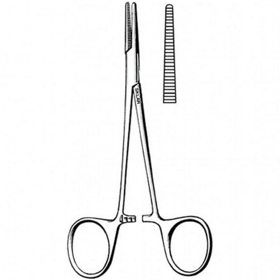 Sklar Halsted Mosquito Forceps - Straight, 5 inches