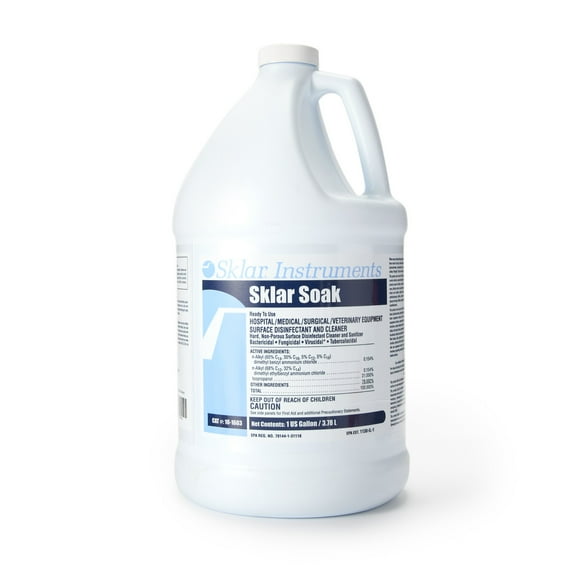 Sklar Surface Disinfectant Alcohol Based Manual Pour Liquid 1 gal. Jug Alcohol Scent NonSterile