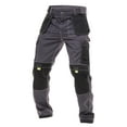thumbnail image 1 of Sklinewears Mens Construction Pants Safety Trousers Multi-Pocket Carpenter Utility pocket Work Pants S7 Gray W36-L34, 1 of 7