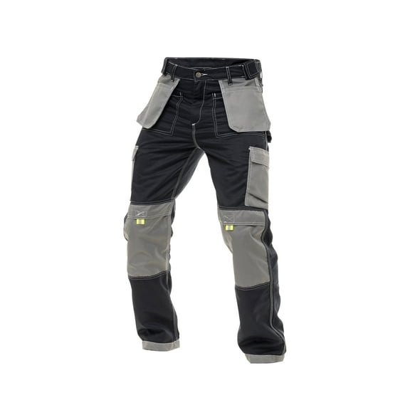 Sklinewears Mens Construction Pants  Safety Trousers Multi-Pocket Carpenter Utility pocket Work Pants