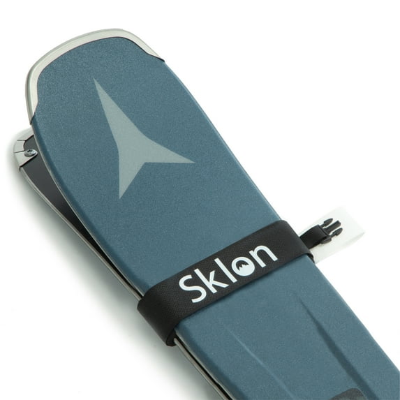 Sklon Ski Strap Carrier - Ski Accessories for Carrying Ski Gear - 2 Pack