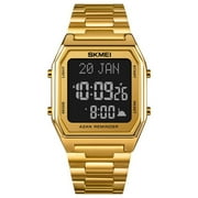 Skmei Original Brand Men's Watches Luxxury Digital Electronic Watch Fashion New Bttery Time Remind Wristwatch Man Steel Clock - Digital Wristwatches
