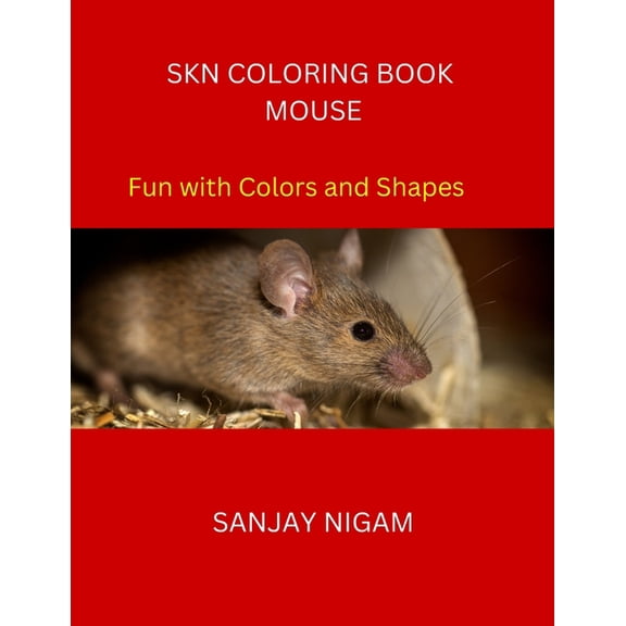 Skn Coloring Book Mouse : Fun with Colors and Shapes (Paperback)