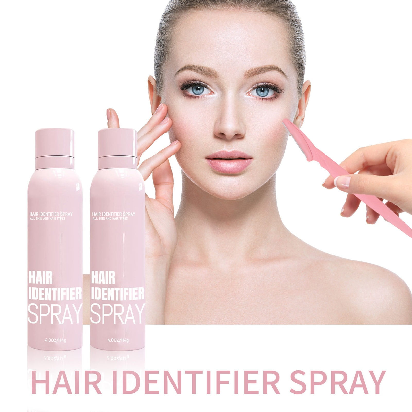 Hair Identifier Spray for Face Dermaplaning, 2024 New Hair Identifier ...