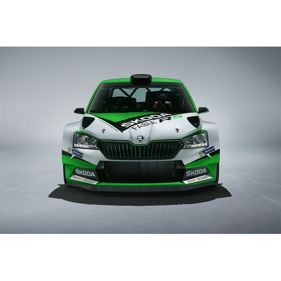 Skoda Fabia R5 Concept Sports Car Luxury Car Wall Poster - 20x30 Inch Laminated Poster - Stunning Detail and Bold Colors