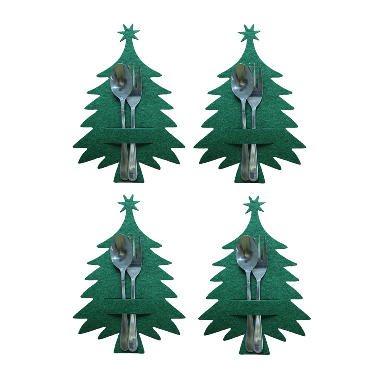 Skoglary Knife Sharpener,Christmas Silverware Bag 4 Pieces/Set